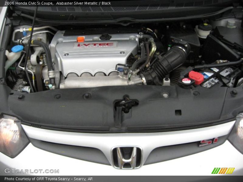 Alabaster Silver Metallic / Black 2006 Honda Civic Si Coupe