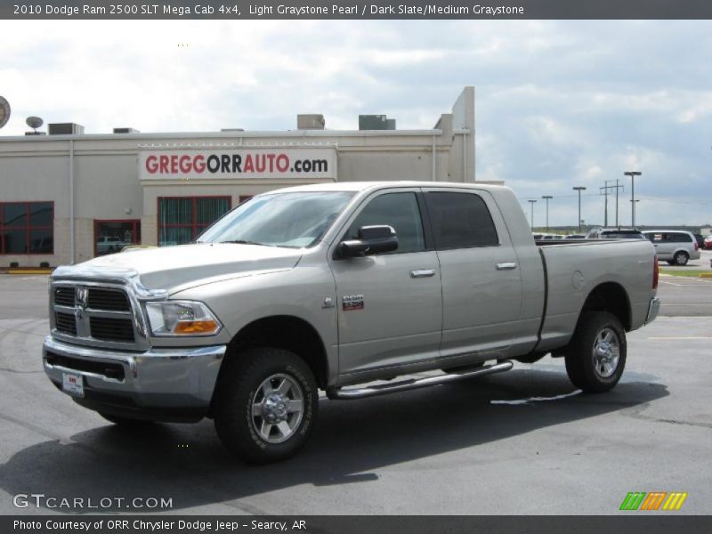 Light Graystone Pearl / Dark Slate/Medium Graystone 2010 Dodge Ram 2500 SLT Mega Cab 4x4