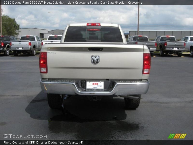 Light Graystone Pearl / Dark Slate/Medium Graystone 2010 Dodge Ram 2500 SLT Mega Cab 4x4