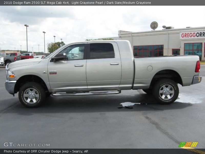 Light Graystone Pearl / Dark Slate/Medium Graystone 2010 Dodge Ram 2500 SLT Mega Cab 4x4