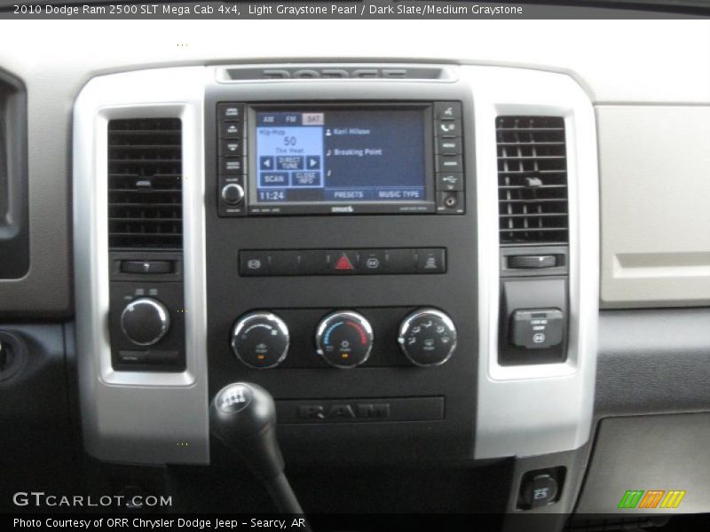 Light Graystone Pearl / Dark Slate/Medium Graystone 2010 Dodge Ram 2500 SLT Mega Cab 4x4