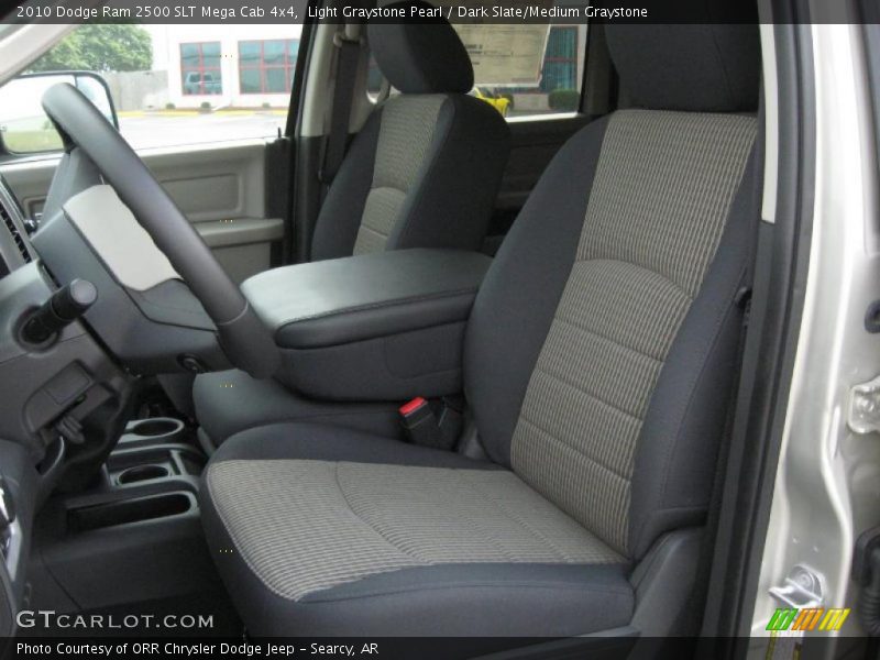 Light Graystone Pearl / Dark Slate/Medium Graystone 2010 Dodge Ram 2500 SLT Mega Cab 4x4