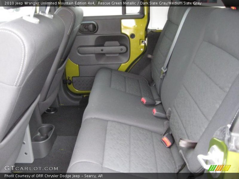 Rescue Green Metallic / Dark Slate Gray/Medium Slate Gray 2010 Jeep Wrangler Unlimited Mountain Edition 4x4