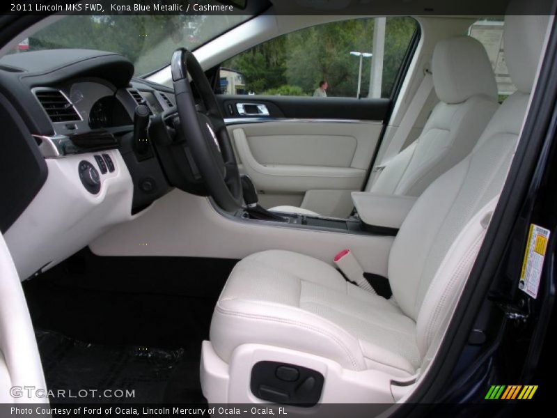 Kona Blue Metallic / Cashmere 2011 Lincoln MKS FWD