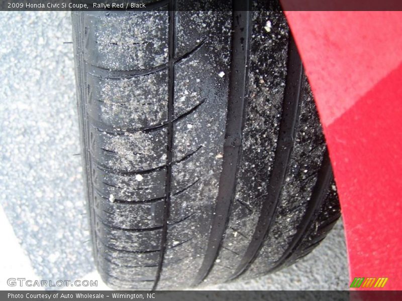 Rallye Red / Black 2009 Honda Civic Si Coupe