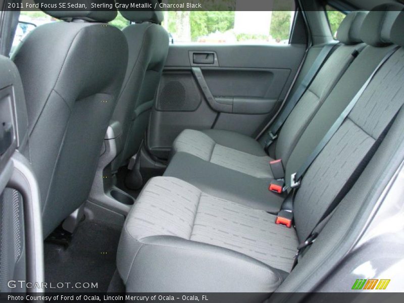Sterling Gray Metallic / Charcoal Black 2011 Ford Focus SE Sedan