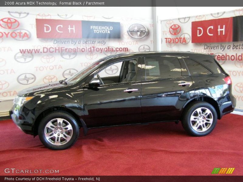 Formal Black / Parchment 2008 Acura MDX Technology