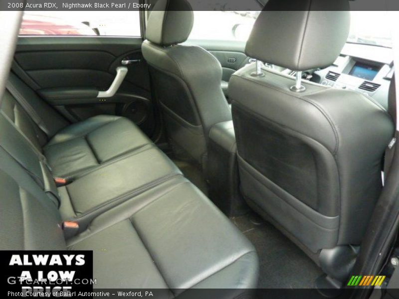 Nighthawk Black Pearl / Ebony 2008 Acura RDX