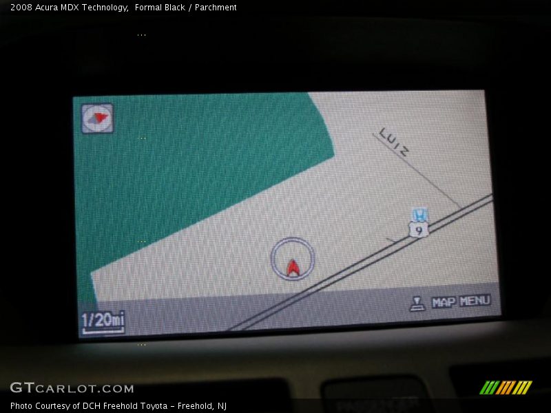 Formal Black / Parchment 2008 Acura MDX Technology