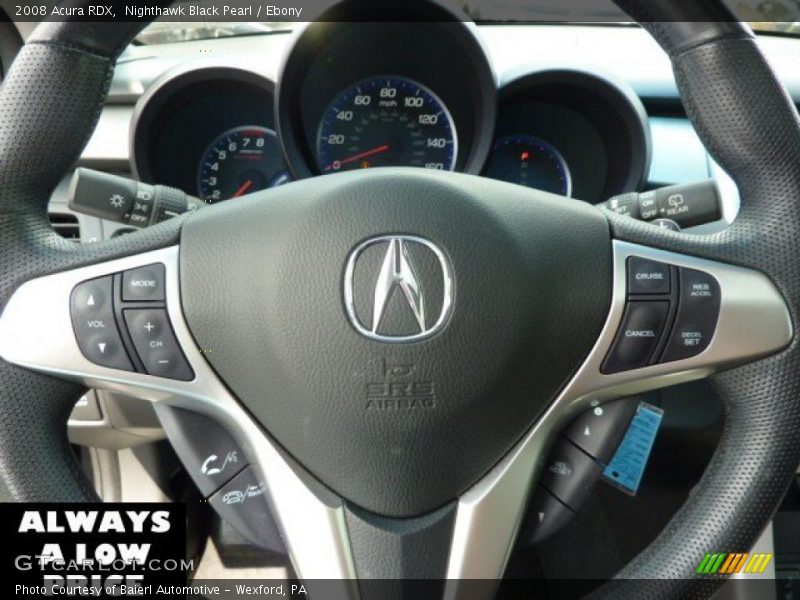 Nighthawk Black Pearl / Ebony 2008 Acura RDX