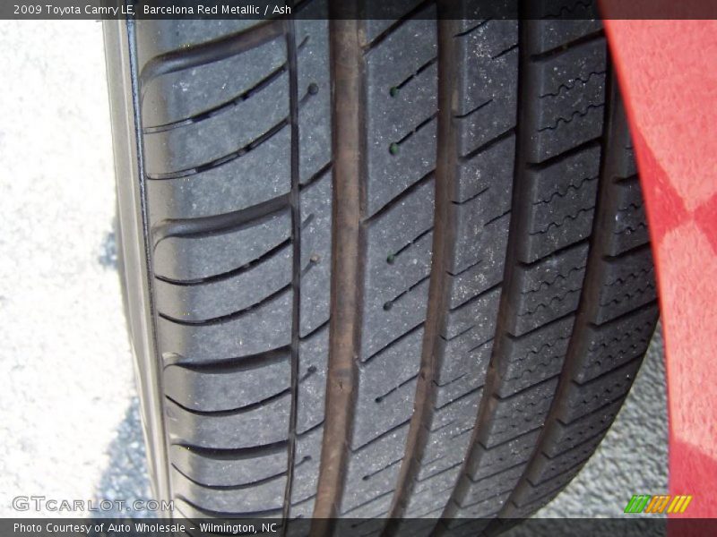 Barcelona Red Metallic / Ash 2009 Toyota Camry LE