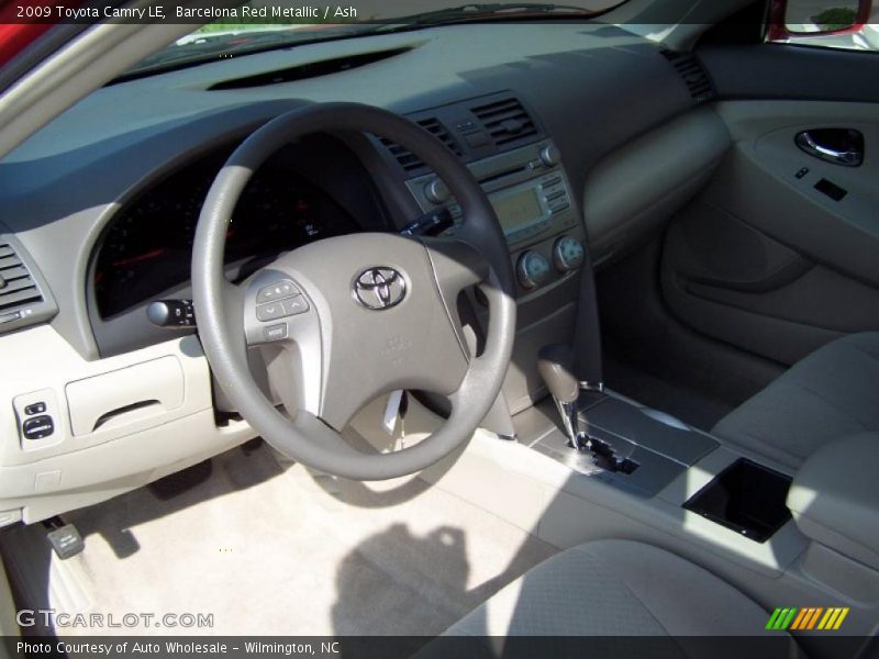 Barcelona Red Metallic / Ash 2009 Toyota Camry LE