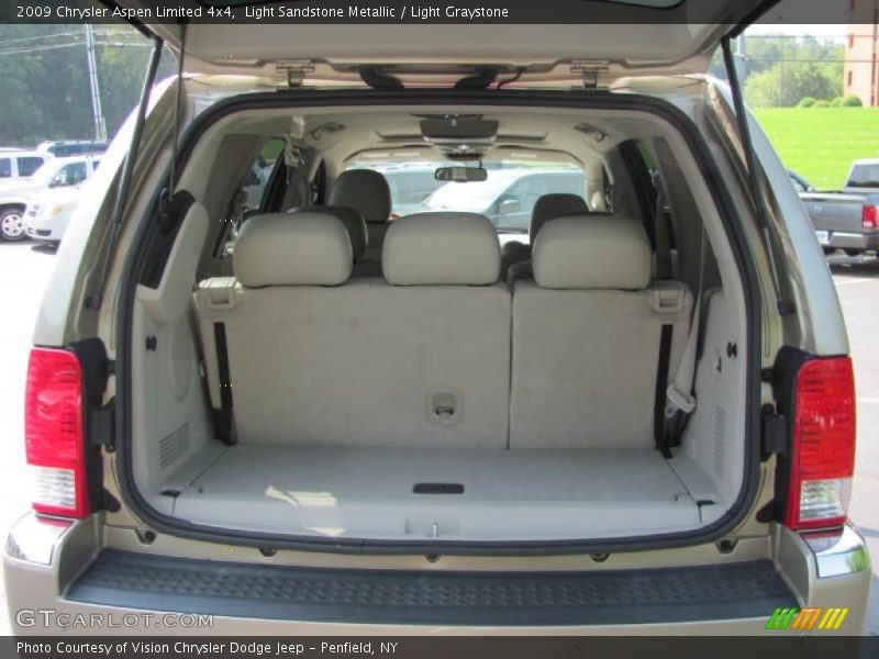 Light Sandstone Metallic / Light Graystone 2009 Chrysler Aspen Limited 4x4