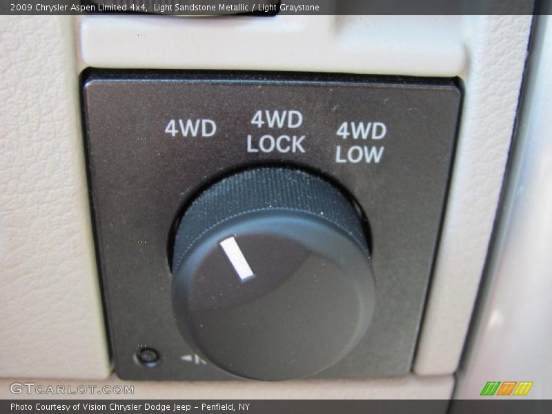 Light Sandstone Metallic / Light Graystone 2009 Chrysler Aspen Limited 4x4