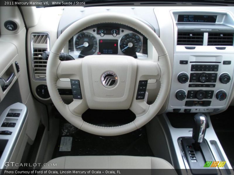 White Suede / Stone 2011 Mercury Mariner V6