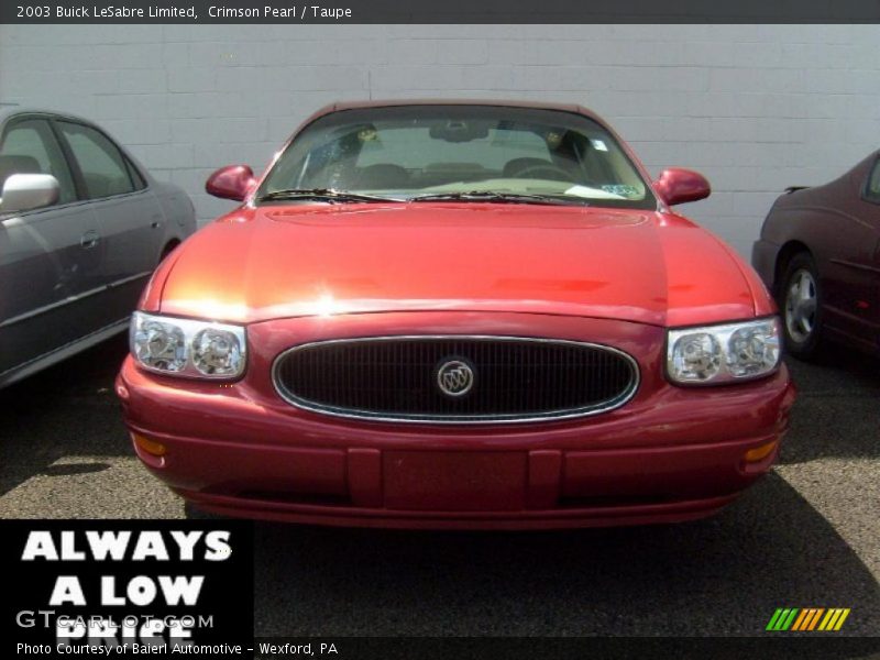 Crimson Pearl / Taupe 2003 Buick LeSabre Limited