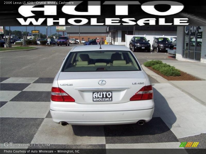 Crystal White / Cashmere 2006 Lexus LS 430