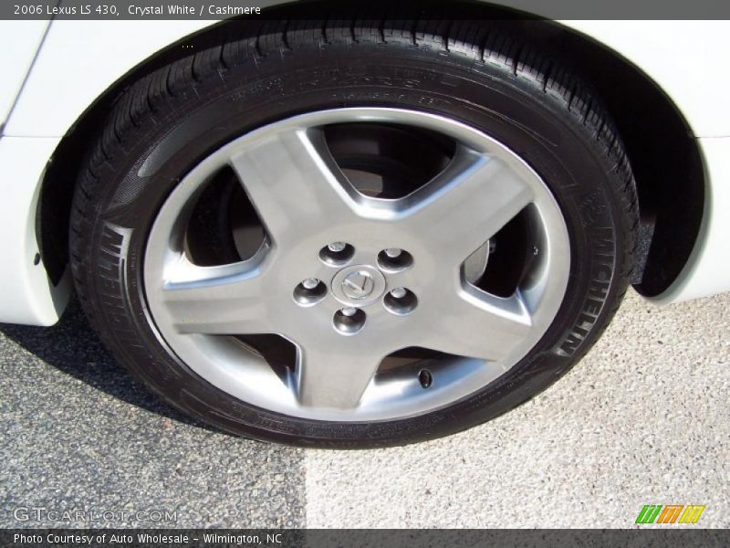 Crystal White / Cashmere 2006 Lexus LS 430