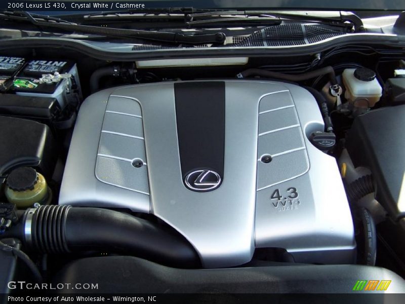 Crystal White / Cashmere 2006 Lexus LS 430