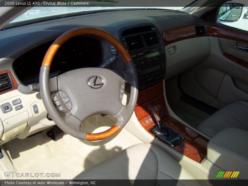 Crystal White / Cashmere 2006 Lexus LS 430