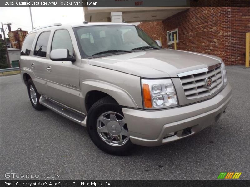 Quicksilver / Pewter 2005 Cadillac Escalade AWD