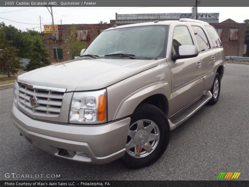 Quicksilver / Pewter 2005 Cadillac Escalade AWD