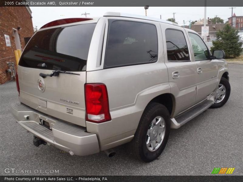 Quicksilver / Pewter 2005 Cadillac Escalade AWD