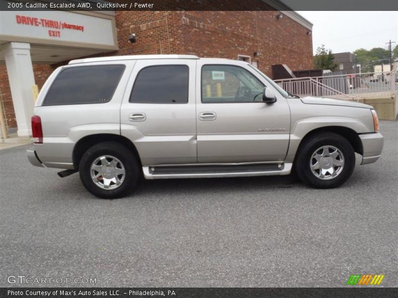 Quicksilver / Pewter 2005 Cadillac Escalade AWD