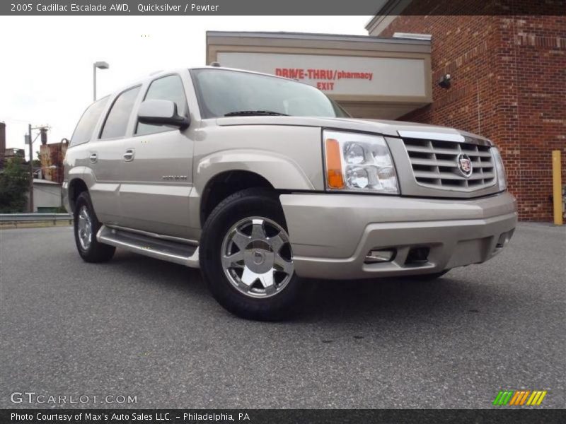 Quicksilver / Pewter 2005 Cadillac Escalade AWD