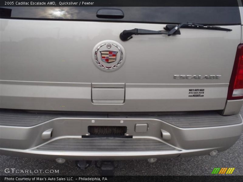 Quicksilver / Pewter 2005 Cadillac Escalade AWD