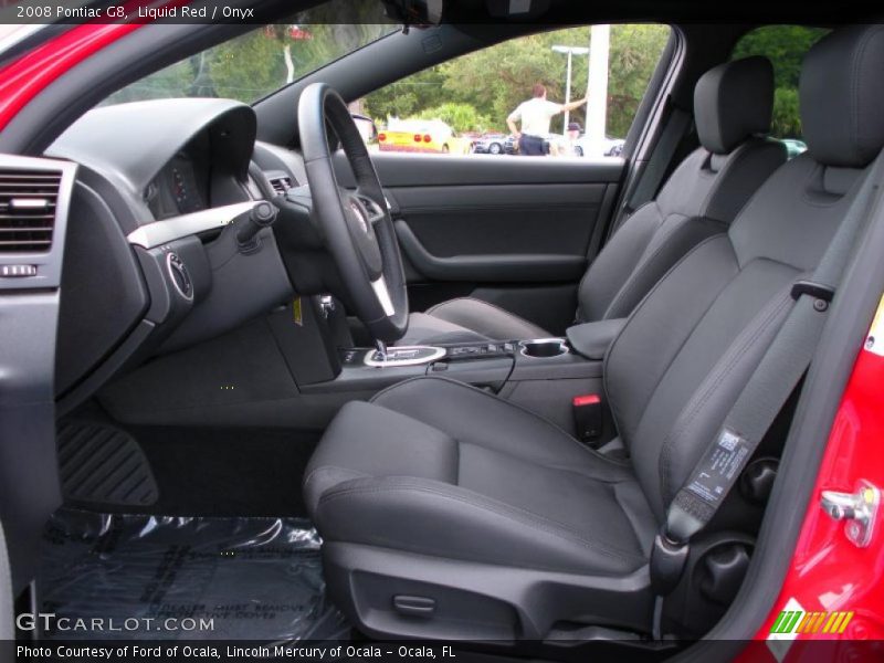 Liquid Red / Onyx 2008 Pontiac G8