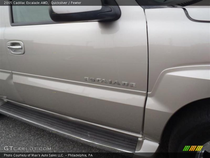 Quicksilver / Pewter 2005 Cadillac Escalade AWD