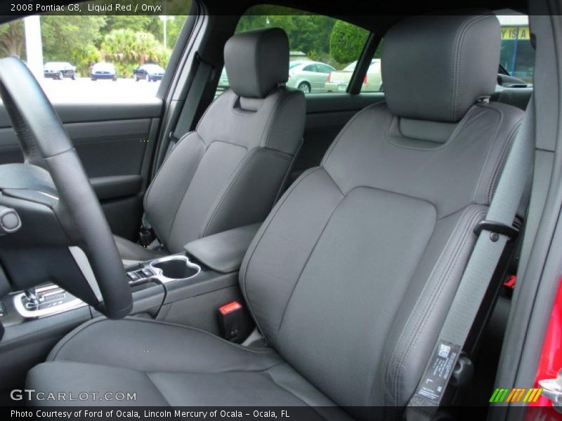 Liquid Red / Onyx 2008 Pontiac G8