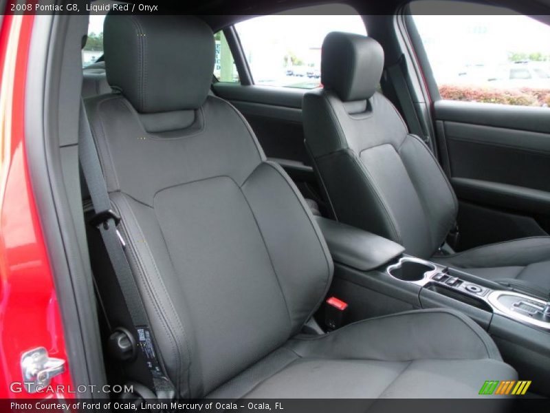 Liquid Red / Onyx 2008 Pontiac G8