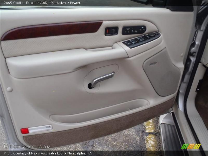 Quicksilver / Pewter 2005 Cadillac Escalade AWD