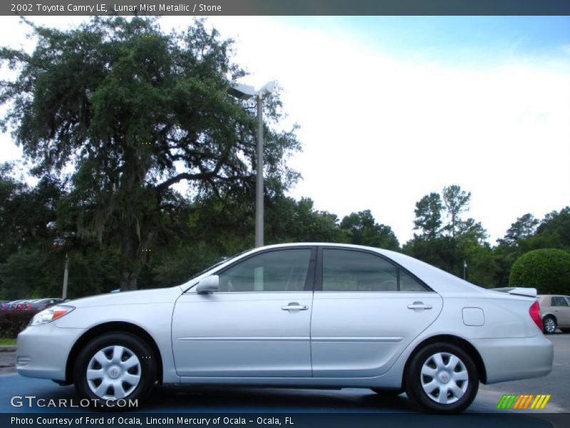 Lunar Mist Metallic / Stone 2002 Toyota Camry LE