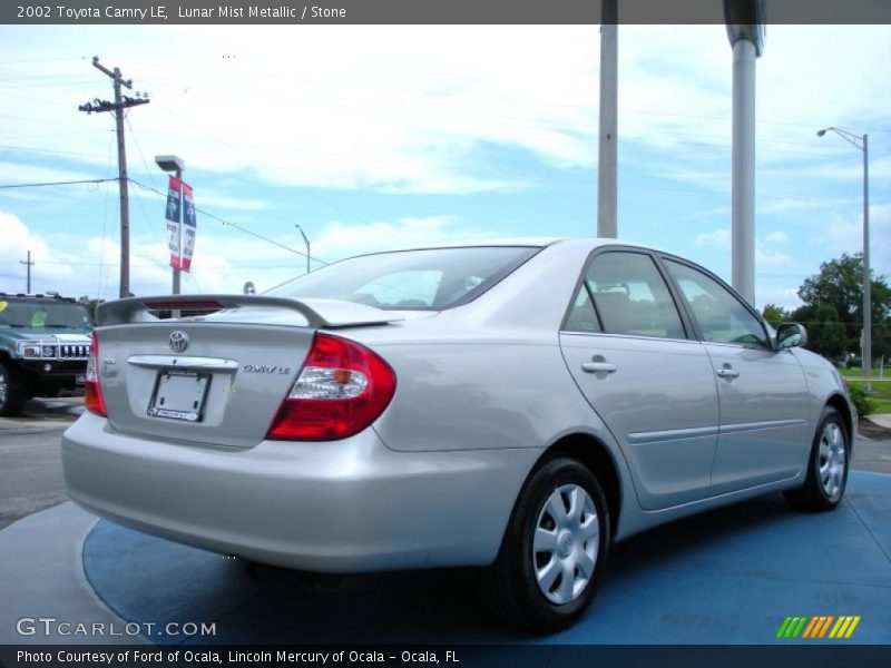 Lunar Mist Metallic / Stone 2002 Toyota Camry LE