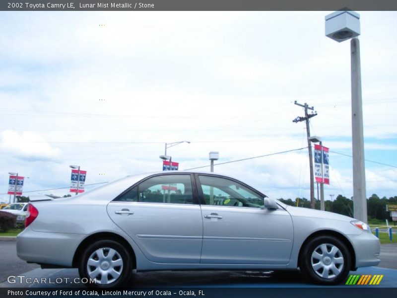 Lunar Mist Metallic / Stone 2002 Toyota Camry LE