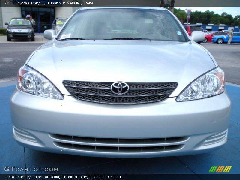 Lunar Mist Metallic / Stone 2002 Toyota Camry LE