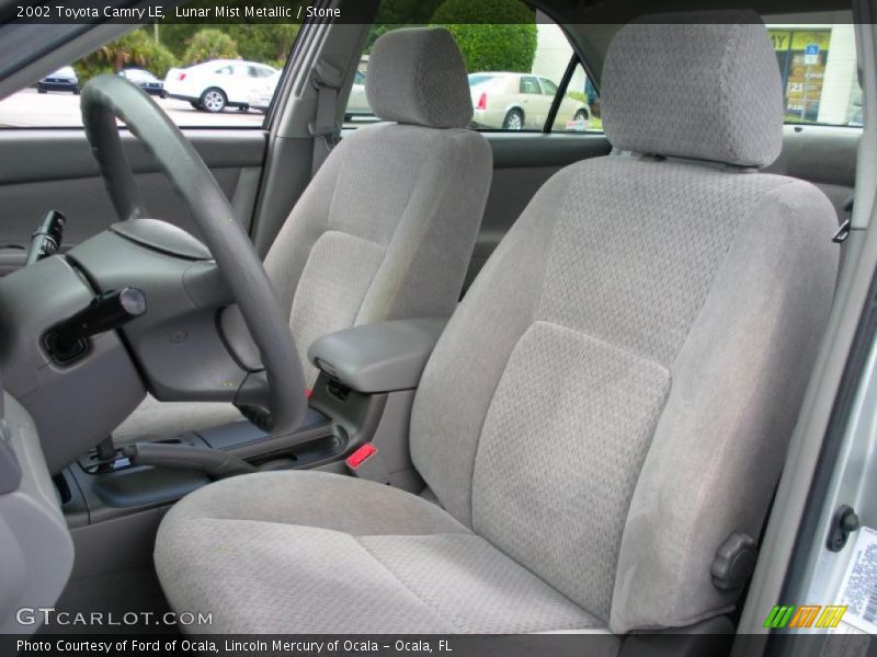 Lunar Mist Metallic / Stone 2002 Toyota Camry LE
