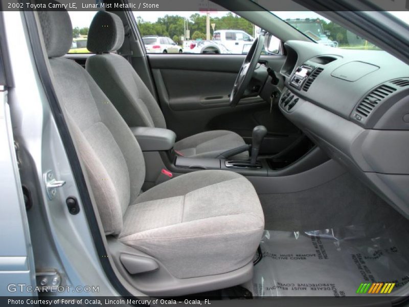 Lunar Mist Metallic / Stone 2002 Toyota Camry LE