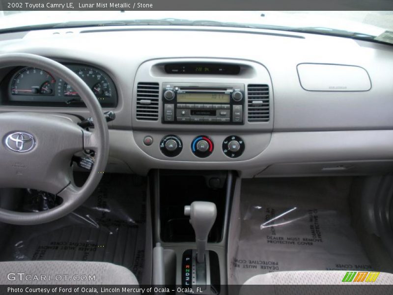 Lunar Mist Metallic / Stone 2002 Toyota Camry LE