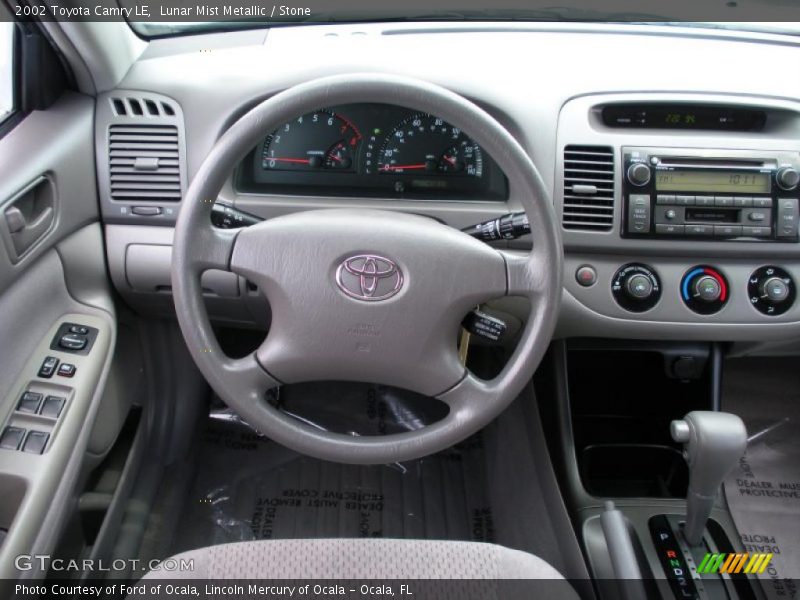 Lunar Mist Metallic / Stone 2002 Toyota Camry LE
