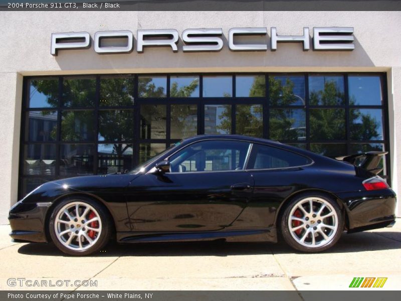 Black / Black 2004 Porsche 911 GT3