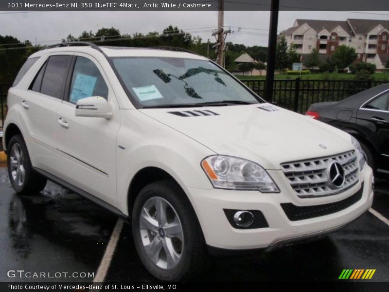 Arctic White / Cashmere 2011 Mercedes-Benz ML 350 BlueTEC 4Matic