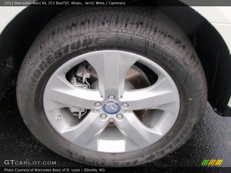 Arctic White / Cashmere 2011 Mercedes-Benz ML 350 BlueTEC 4Matic