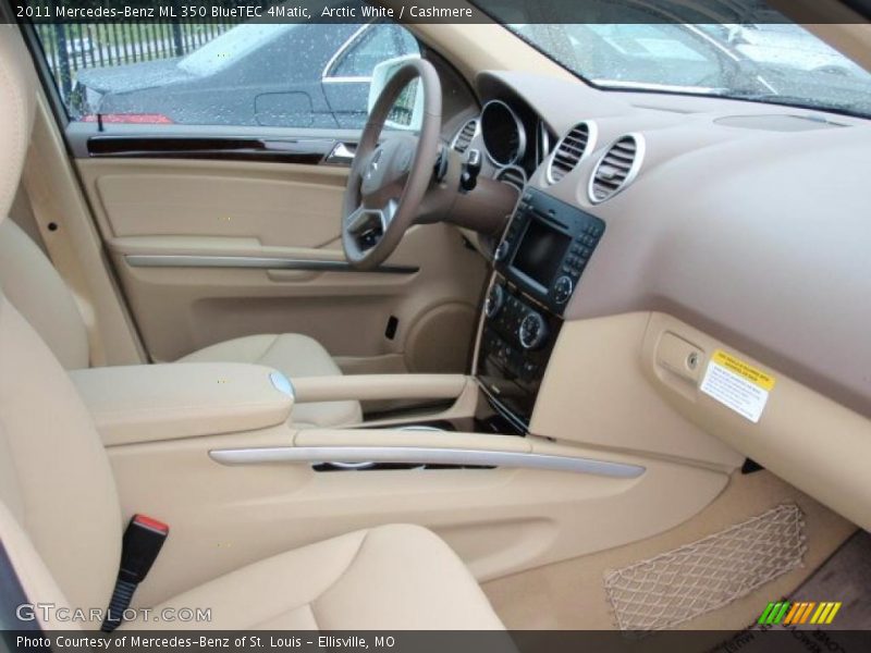 Arctic White / Cashmere 2011 Mercedes-Benz ML 350 BlueTEC 4Matic