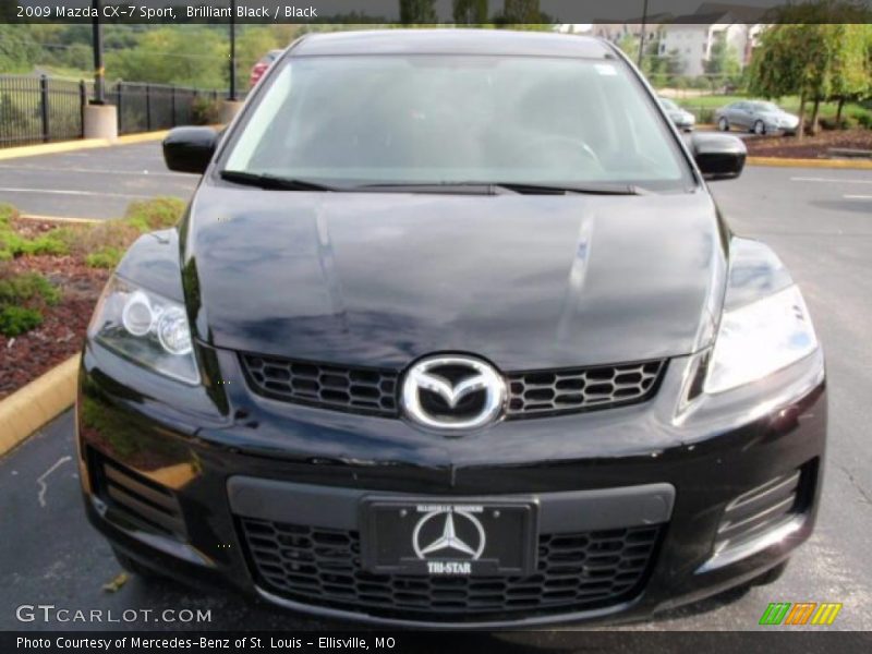 Brilliant Black / Black 2009 Mazda CX-7 Sport