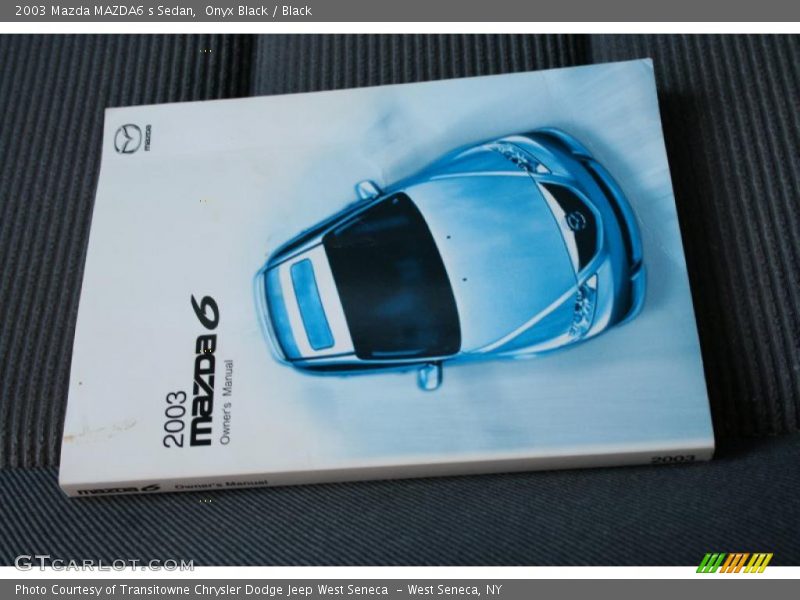 Onyx Black / Black 2003 Mazda MAZDA6 s Sedan