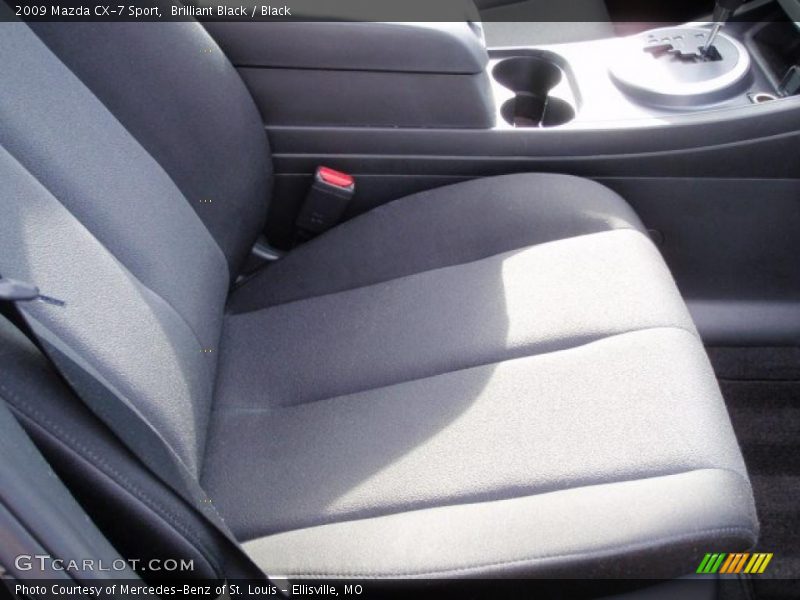 Brilliant Black / Black 2009 Mazda CX-7 Sport